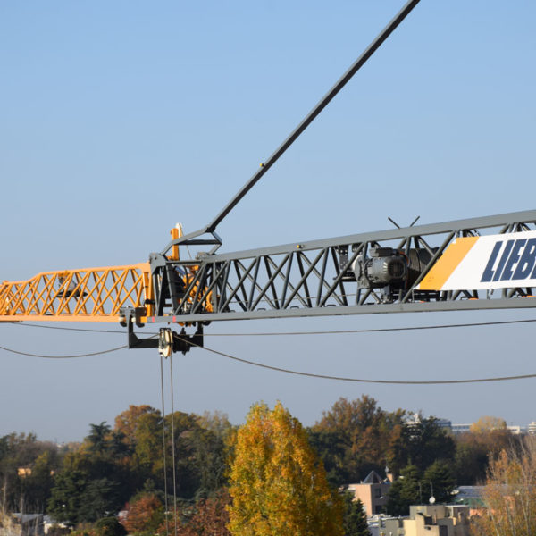 Nuova gru edile Liebherr modello L1-24