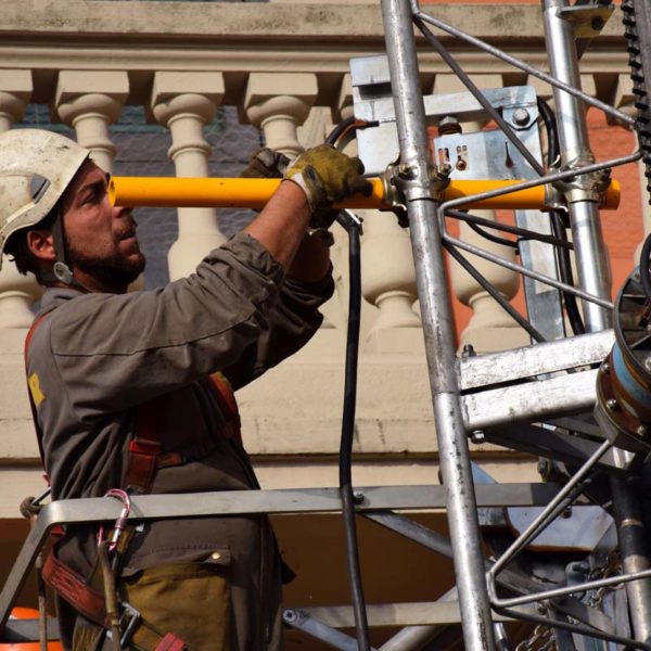 Montacarichi monofase da cantiere a Bologna